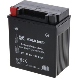 Baterija 12V 12Ah 175A uždaryta Kramp SBA1212175KR