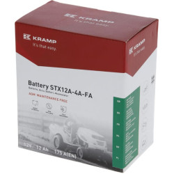 Baterija 12V 12Ah 175A uždaryta Kramp SBA1212175KR