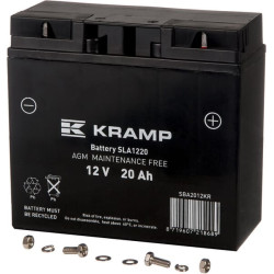 Baterija 12V 20Ah 140A Kramp SBA2012KR