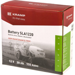 Baterija 12V 20Ah 140A Kramp SBA2012KR