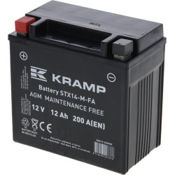 Baterija 12V 12Ah 200A uždaryta Kramp SBA1212200KR
