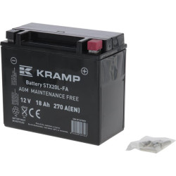 Baterija 12V 18Ah 270A uždaryta Kramp SBA1812270KR