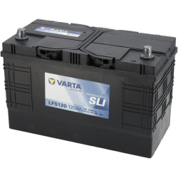 Akumuliatorius 12V 120Ah 780A LFS120 VARTA profesionalus starteris 620147078