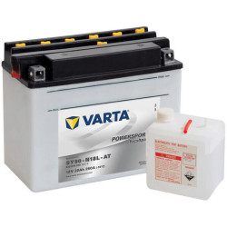 Baterija 12V 20Ah 260A Powersports Freshpack VARTA 520016026I314PS