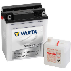 Baterija 12V 12Ah 160A Powersports Freshpack VARTA 512013016I314PS