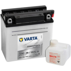 Baterija 12V 7Ah 74A Powersports Freshpack VARTA 507012007I314PS