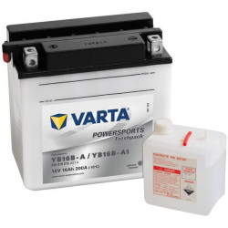Baterija 12V 16Ah 200A Powersports Freshpack VARTA 516015020I314PS
