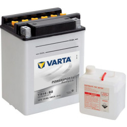 Baterija 12V 14Ah 190A Powersports Freshpack VARTA 514014019I314PS