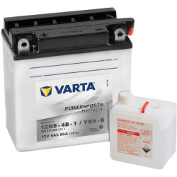 Baterija 12V 9Ah 85A Powersports Freshpack VARTA 509014009I314PS
