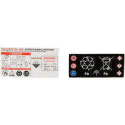 Baterija 12V 24Ah 220A Kramp U19MKR