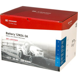 Baterija 12V 24Ah 225A Kramp 12N243AKR