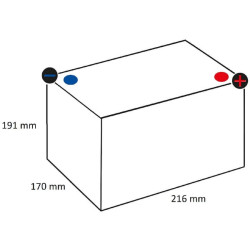 Akumuliatorius 6V 77Ah 480A Kramp 077015048KR
