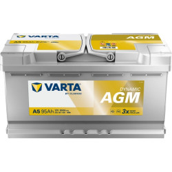 Baterija 12V 95Ah 850A A5 VARTA Dynamic AGM 595901085