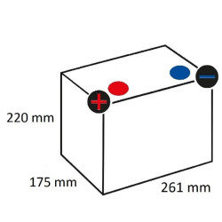 Akumuliatorius 12V 70Ah 630A BLUE Dynamic Varta 5704130633132
