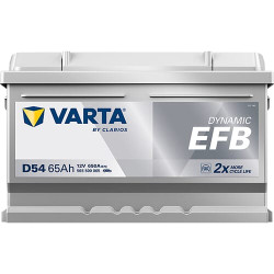 Baterija 12V 65Ah 650A D54 VARTA Dynamic EFB 565500065