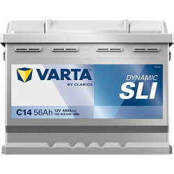 Baterija 12V 56Ah 480A C14 VARTA Dynamic SLI 556400048
