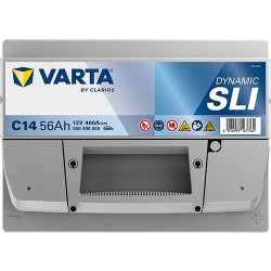 Baterija 12V 56Ah 480A C14 VARTA Dynamic SLI 556400048