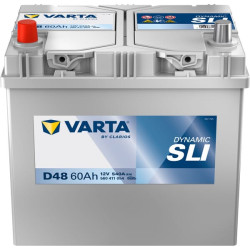 Akumuliatorius 12V 60Ah 540A D48 VARTA Dynamic SLI 560411054