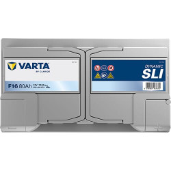 Akumuliatorius 12V 80Ah 740A F16 VARTA Dynamic SLI 580400074