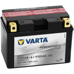 Baterija 12V 11Ah 230A AGM Powersports VARTA 511902023I314PS
