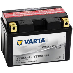 Baterija 12V 11Ah 160A AGM Powersports VARTA 511901016I314PS