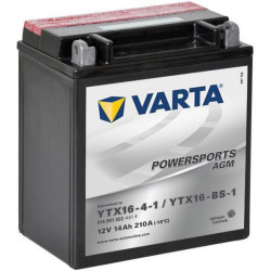 Baterija 12V 14Ah 210A AGM Powersports VARTA 514901021I314PS