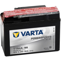 Baterija 12V 2.3Ah 30A AGM Powersports VARTA 502903003I314PS