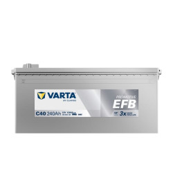 Baterija 12V 240Ah 1200A C40 VARTA Dynamic EFB 740500120