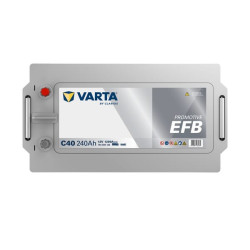 Baterija 12V 240Ah 1200A C40 VARTA Dynamic EFB 740500120