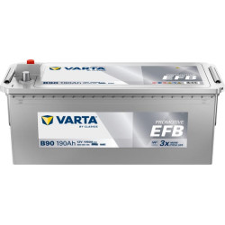 Baterija 12V 190Ah 1050A B90 ​​VARTA Dynamic EFB 690500105