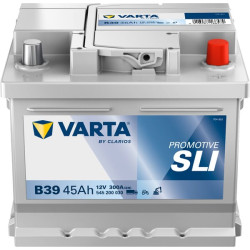 Akumuliatorius 12V 45Ah 300A B39 VARTA Promotive SLI 545200030