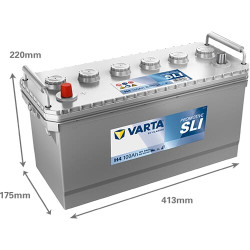 Akumuliatorius 12V 100Ah 600A H4 VARTA Promotive SLI 600035060