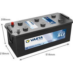 Akumuliatorius 12V 130Ah 680A J5 VARTA Promotive SLI 630014068