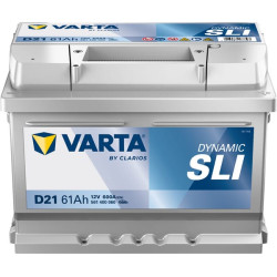 Baterija 12V 61Ah 600A D21 VARTA Dynamic SLI 561400060