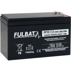 Baterija 12V 7,2 Ah AGM FB590028