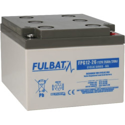 Akumuliatorius GEL 12V 26Ah FPG1226