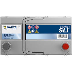 Akumuliatorius 12V 45Ah 330A B32 VARTA Dynamic SLI 545156033