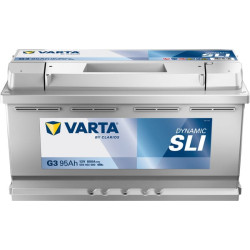 Akumuliatorius 12V 95Ah 800A G3 VARTA Dynamic SLI 595402080