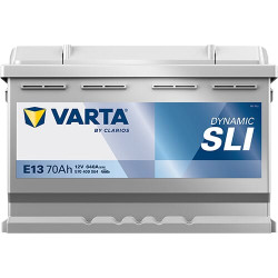 Akumuliatorius 12V 70Ah 640A E13 VARTA Dynamic SLI 570409064