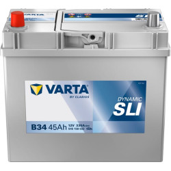 Akumuliatorius 12V 45Ah 330A B34 VARTA Dynamic SLI 545158033