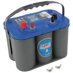 Akumuliatorius 12V 50Ah 815A AGM Blue Top Optima 806252