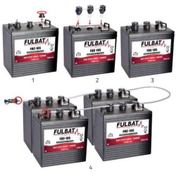 Pildymo komplektas 48V (4 baterijoms 12V) FDC750560