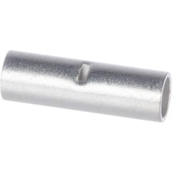 Užpakalinė jungtis, sidabrinė, 16-25 mm² 29 mm Ø11,3 mm (10x), Kramp LA34323
