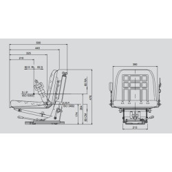 Sėdynė MT-Cobo GT60411Z