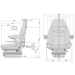 Sėdynė MT SC/95M200 E8083847
