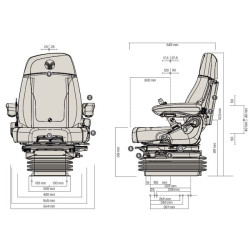 Seat Maximo Dynamic Plus Update audinio Grammer G1420563