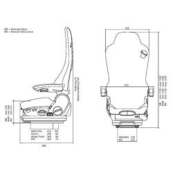 Kėdutė KINGMAN HP MAN TG STD G1141887