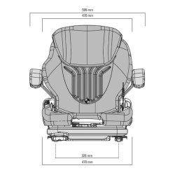 Sėdynės Primo XM audinys G1564033