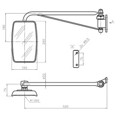 Pilnas veidrodis CA6390001