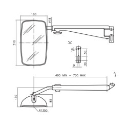Pilnas veidrodis CA6421000